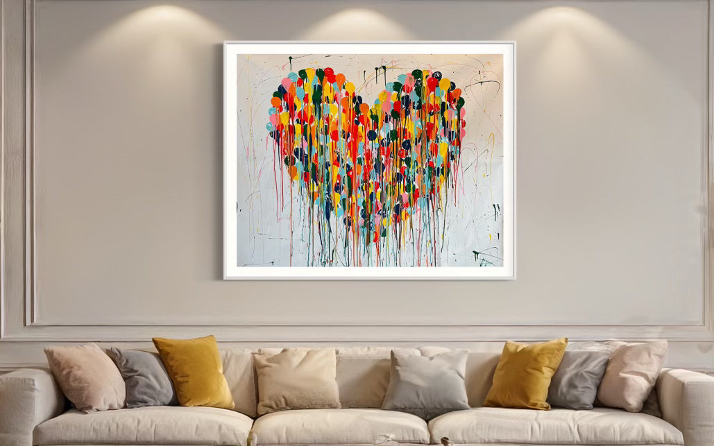 U Melt My H'art Print - Giclée